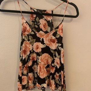 Forever 21 floral tank Top.